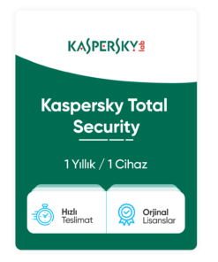 Kaspersky Total Security – 1 Yıllık